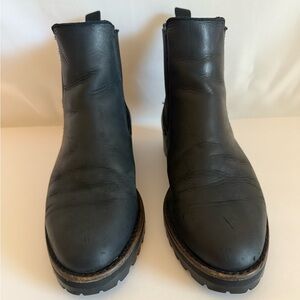 Thursday Boot Co 'Everyday' Black Leather Boots, Size 9.5 US, Handmade in Mexico